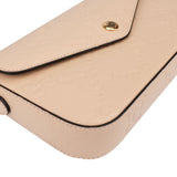 Gucci Leather GG Monogram Twice Crossbody Bag