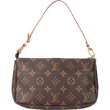 Louis Vuitton Canvas Monogram Pochette Accessoire Handbag