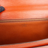 Louis Vuitton Cognac Epi Leather Monceau Handbag