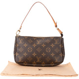 Louis Vuitton Canvas Monogram Pochette Accessoire Handbag