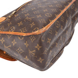 Louis Vuitton Canvas Monogram Gibeciere MM Crossbody Bag