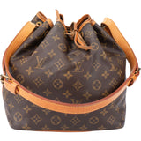 Louis Vuitton Canvas Monogram Sac Noe Petit Shoulder Bag