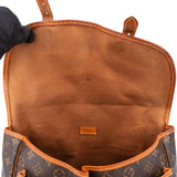 Louis Vuitton Canvas Monogram Gibeciere MM Crossbody Bag