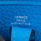Hermès Bleu Hydra Clemence Evelyne 16 Crossbody Bag