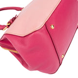 Miu Miu Bicolor Leather City Handbag