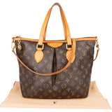 Louis Vuitton Canvas Monogram Palermo PM Handbag