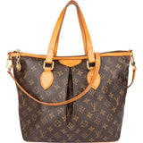 Louis Vuitton Canvas Monogram Palermo PM Handbag