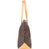 Louis Vuitton Canvas Monogram Cabas Mezzo Shoulder Bag