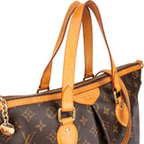 Louis Vuitton Canvas Monogram Palermo PM Handbag