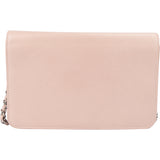 Chanel Pink Caviar Leather Wallet On Chain Crossbody Bag