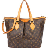 Louis Vuitton Canvas Monogram Palermo PM Handbag