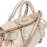Miu Miu Classic Leather City Handbag