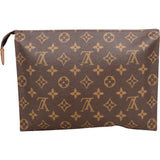 Louis Vuitton Canvas Monogram Poche Toilette 25 Clutch