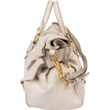 Miu Miu Classic Leather City Handbag