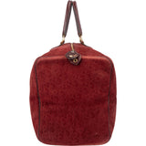 Christian Dior Suede Trotter Monogram Boston 45 Weekender Handbag