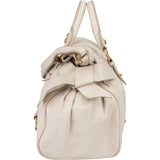 Miu Miu Classic Leather City Handbag