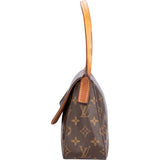 Louis Vuitton Canvas Monogram Looping PM Handbag