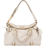 Miu Miu Classic Leather City Handbag