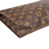 Louis Vuitton Canvas Monogram Poche Toilette 25 Clutch