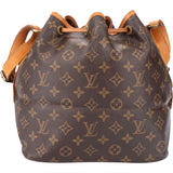 Louis Vuitton Canvas Monogram Sac Noe Petit Shoulder Bag