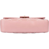 Chanel Quilted Lambskin 24K Gold Single Flap Rabat Handbag