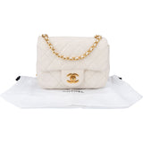 Chanel New Collection Quilted Lambskin Square Mini Single Flap Crossbody Bag