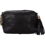Chanel Quilted Lambskin CC Camera Crossbody Bag
