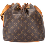 Louis Vuitton Canvas Monogram Sac Noe Petit Shoulder Bag