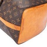 Louis Vuitton Canvas Monogram Sac Noe Petit Shoulder Bag