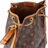 Louis Vuitton Canvas Monogram Sac Noe Petit Shoulder Bag