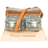 Louis Vuitton Denim Monogram Baggy PM Crossbody Bag