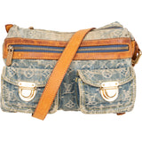 Louis Vuitton Denim Monogram Baggy PM Crossbody Bag
