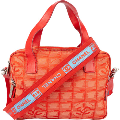 Chanel Travel Line Monogram Handbag
