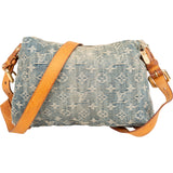Louis Vuitton Denim Monogram Baggy PM Crossbody Bag