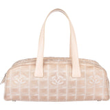 Chanel Travel Line Glitter Monogram Handbag