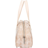 Chanel Travel Line Glitter Monogram Handbag