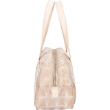 Chanel Travel Line Glitter Monogram Handbag