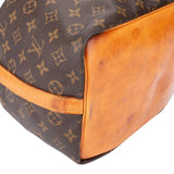 Louis Vuitton Canvas Monogram Sac Noe Petit Shoulder Bag