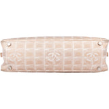 Chanel Travel Line Glitter Monogram Handbag