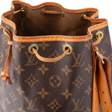 Louis Vuitton Canvas Monogram Sac Noe Petit Shoulder Bag