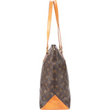 Louis Vuitton Canvas Monogram Cabas Mezzo Shoulder Bag
