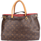 Louis Vuitton Canvas Monogram Pallas MM Handbag