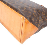 Louis Vuitton Canvas Monogram Cabas Mezzo Shoulder Bag