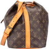 Louis Vuitton Canvas Monogram Sac Noe Petit Shoulder Bag