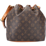 Louis Vuitton Canvas Monogram Sac Noe Petit Shoulder Bag