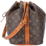 Louis Vuitton Canvas Monogram Sac Noe Petit Shoulder Bag