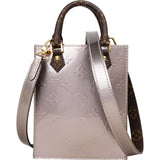 Louis Vuitton Vernis Monogram Petite Sac Plat Handbag