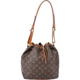 Louis Vuitton Canvas Monogram Sac Noe Petit Shoulder Bag