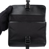 Prada Nylon Triangle Mini Crossbody Side Bag