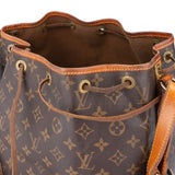 Louis Vuitton Canvas Monogram Sac Noe Petit Shoulder Bag